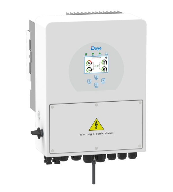 Гибридный инвертор 3 кВт DEYE SUN-3K-SG04LP1-EU (24V-battery 1 фаза, 1 MPPT)