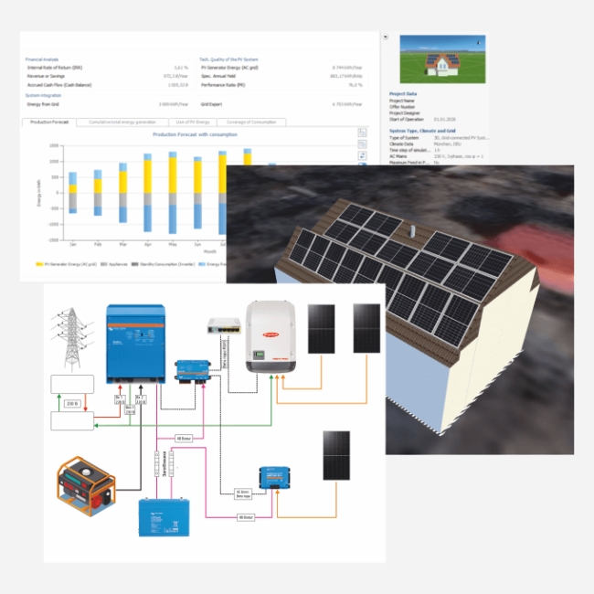 Проектування сонячних електростанцій